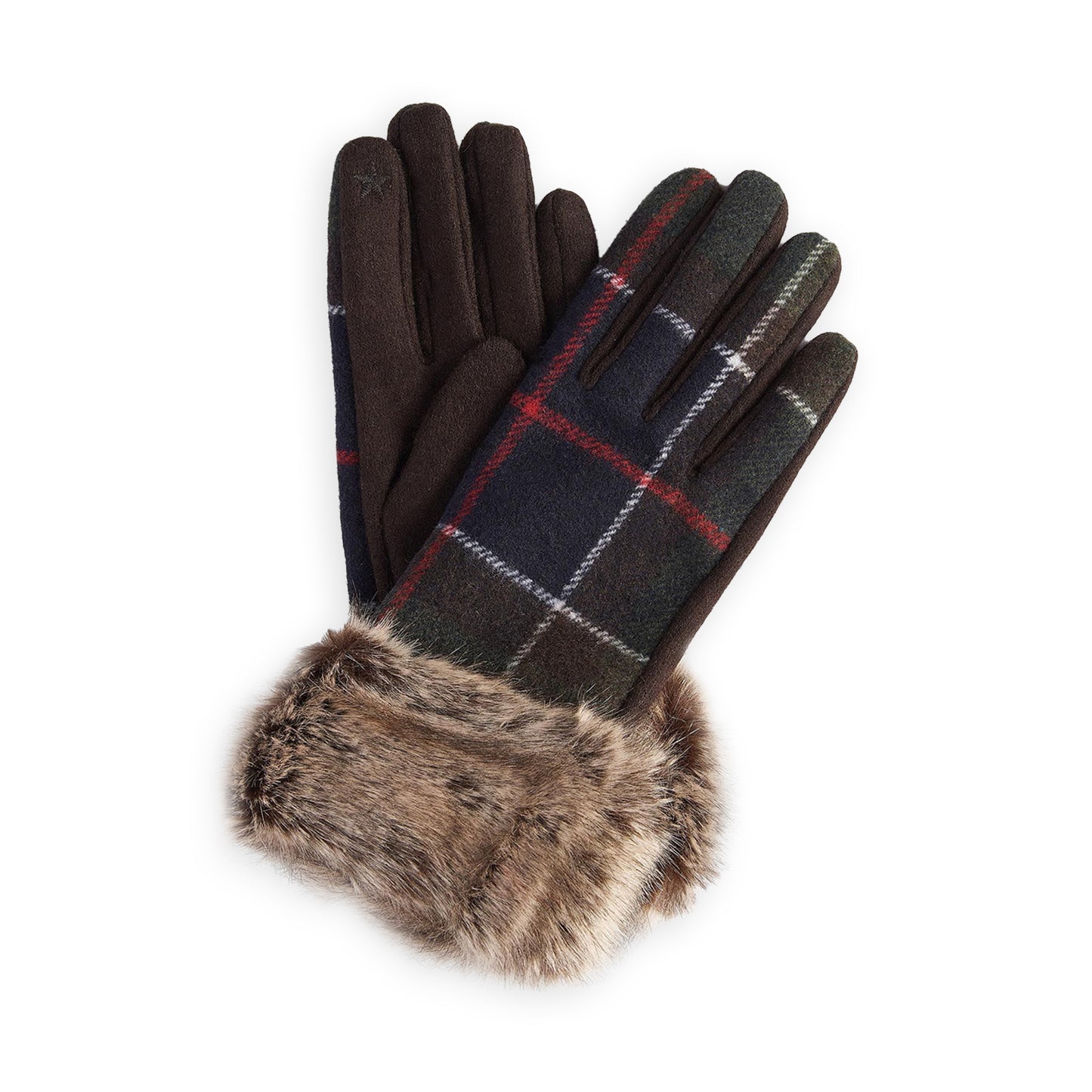 Barbour Ridley Tartan Gloves