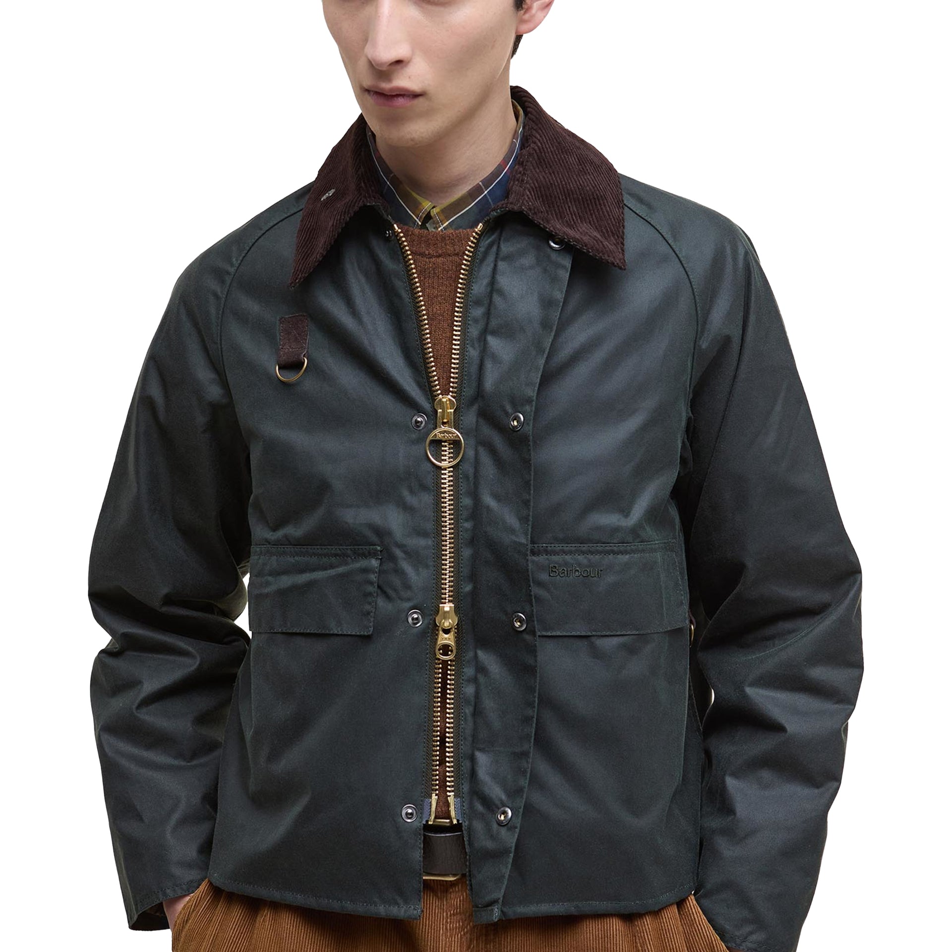 Barbour Spey Slim Waxed Jacket | Uncrate Supply