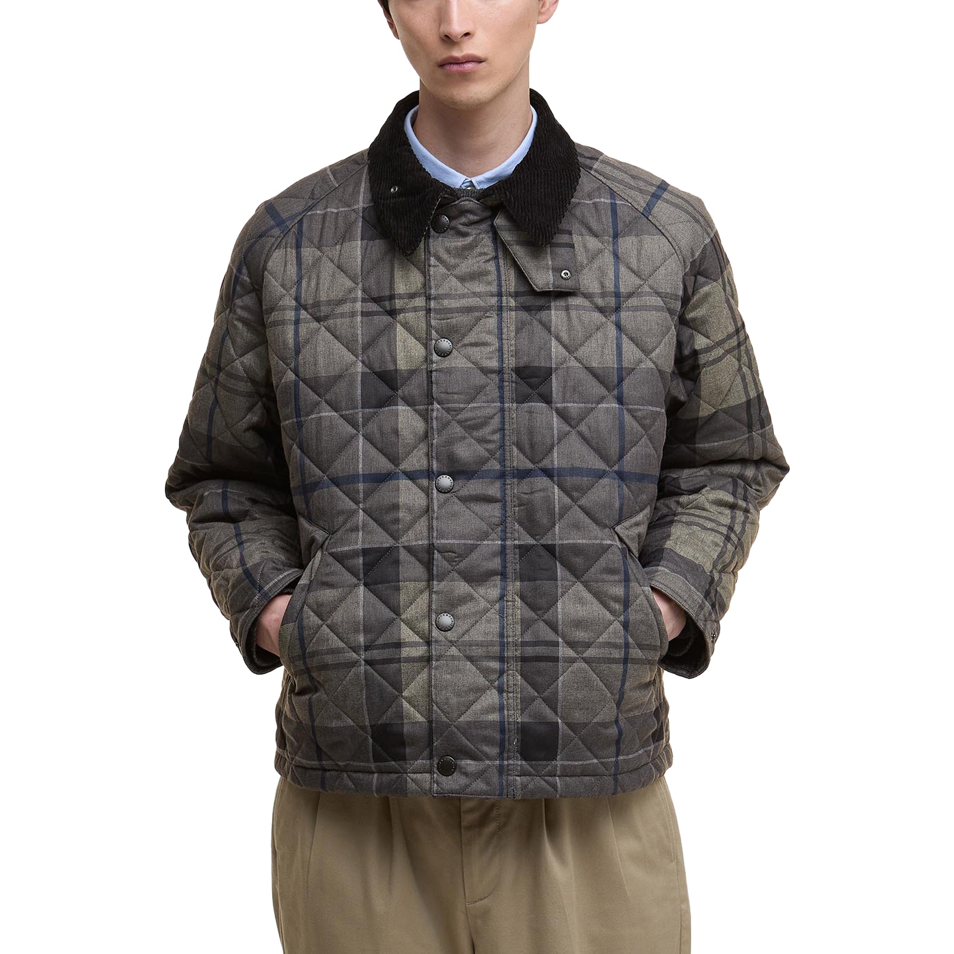Barbour Tartan Transport Quilted Jacket | Uncrate Supply