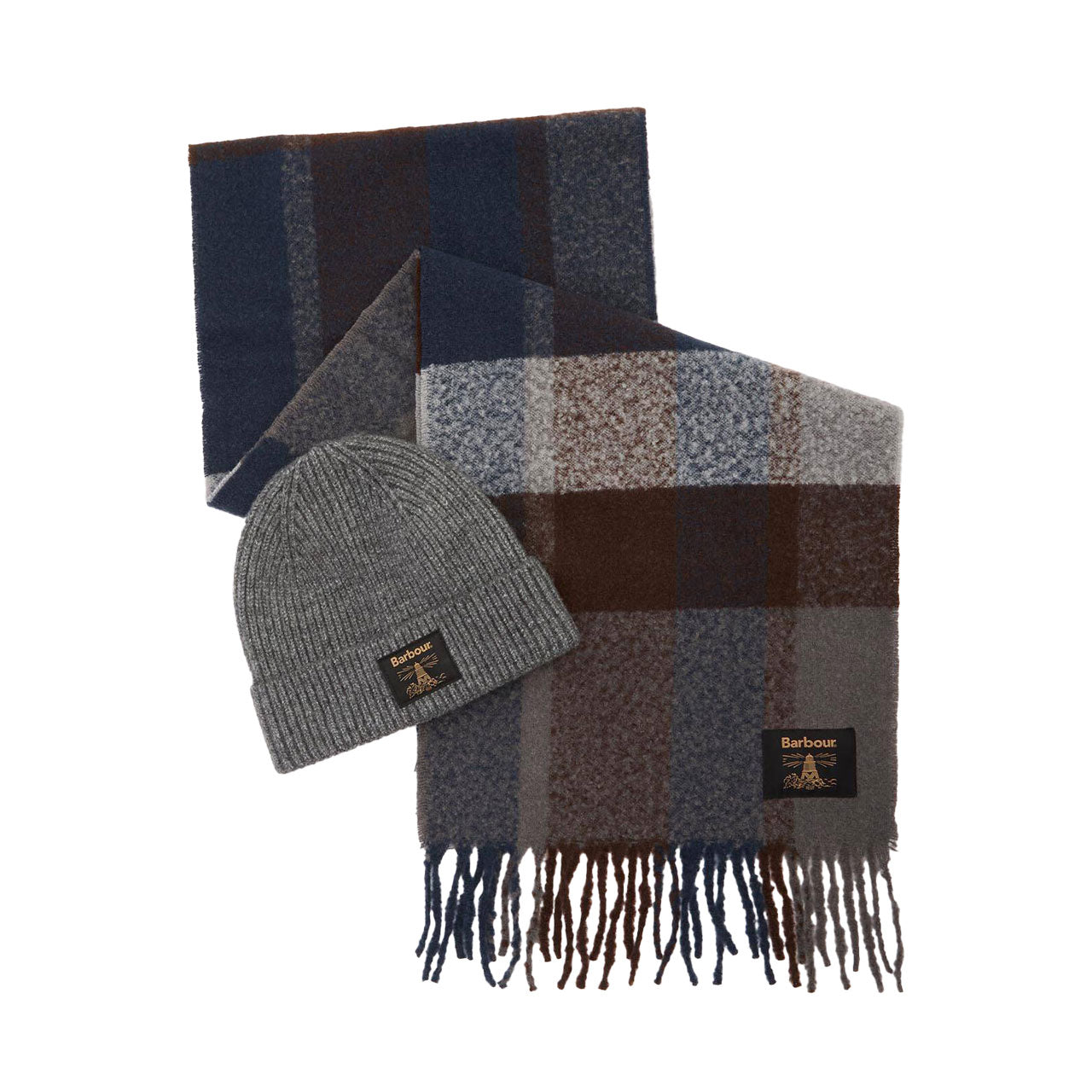 Barbour Westerdale Scarf & Beanie Gift Set