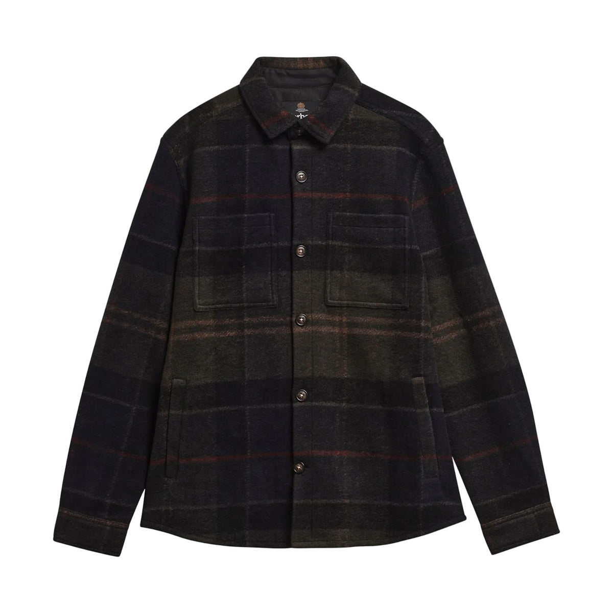 Barbour Woodlane Brushed Check Overshirt