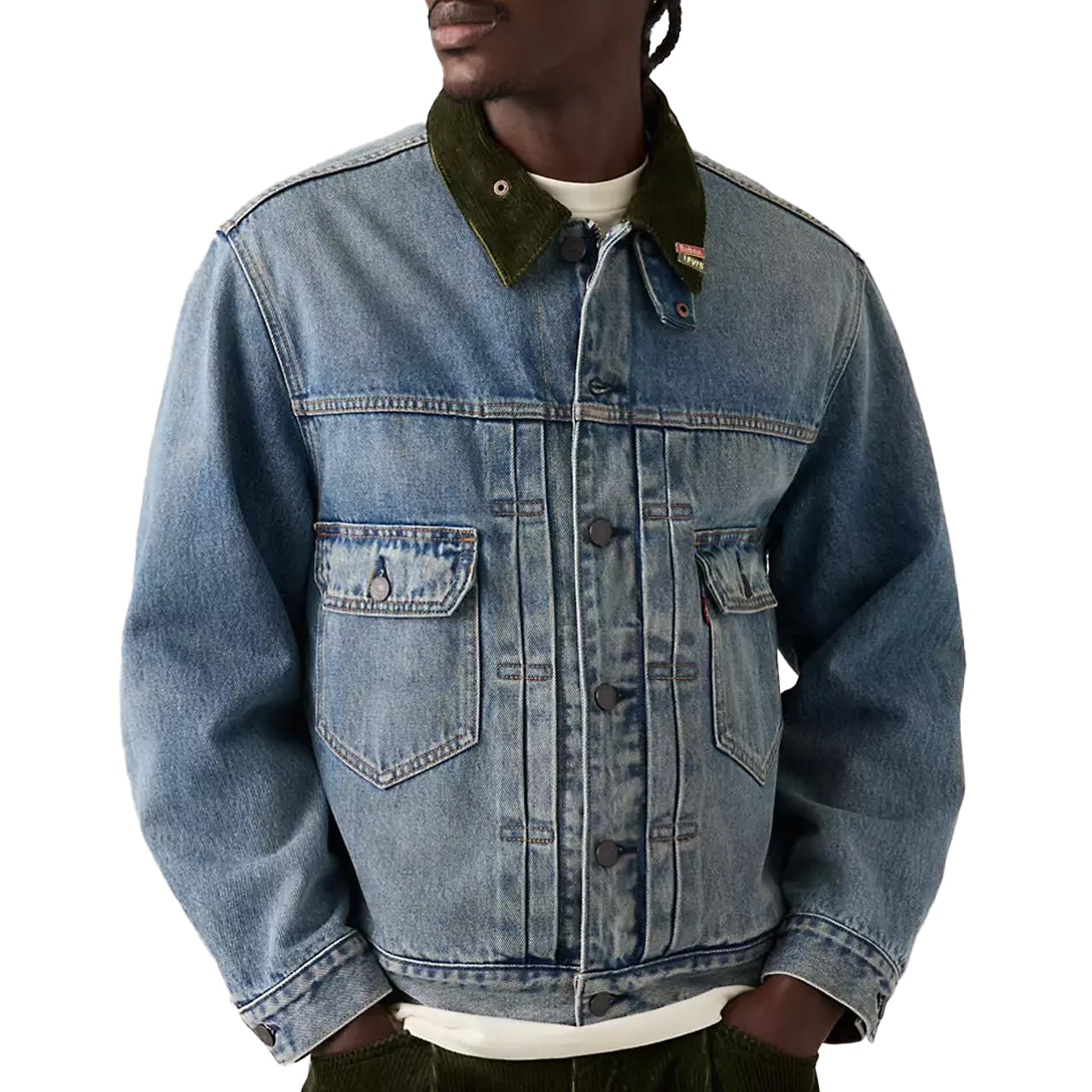 Barbour x Levi's Type II Jacket | Uncrate Supply