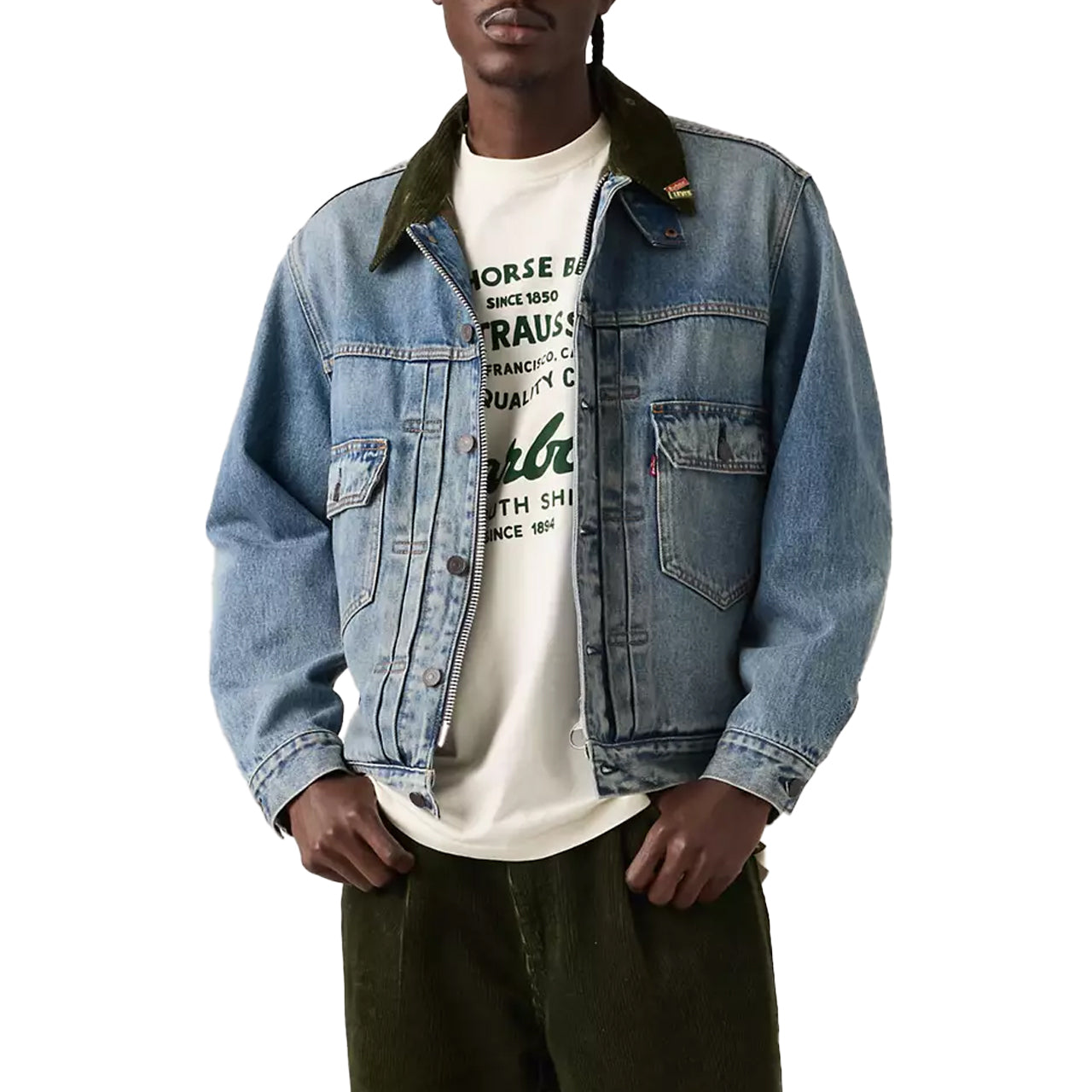 Barbour x Levi's Type II Jacket | Uncrate Supply