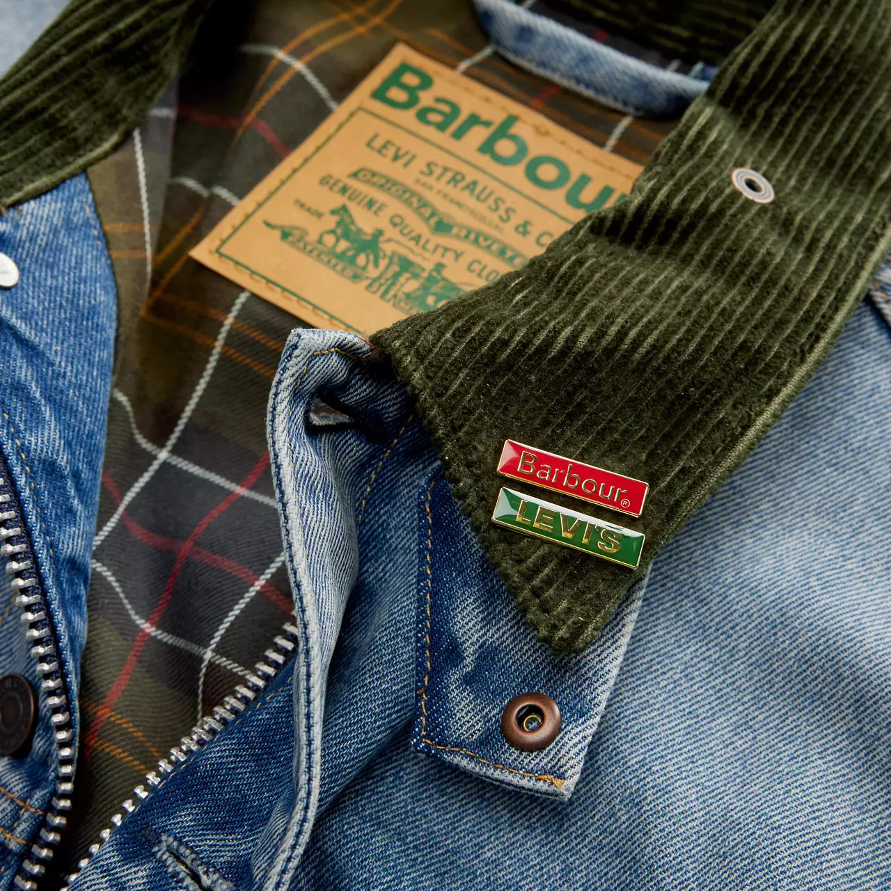 Barbour x Levi's Type II Jacket