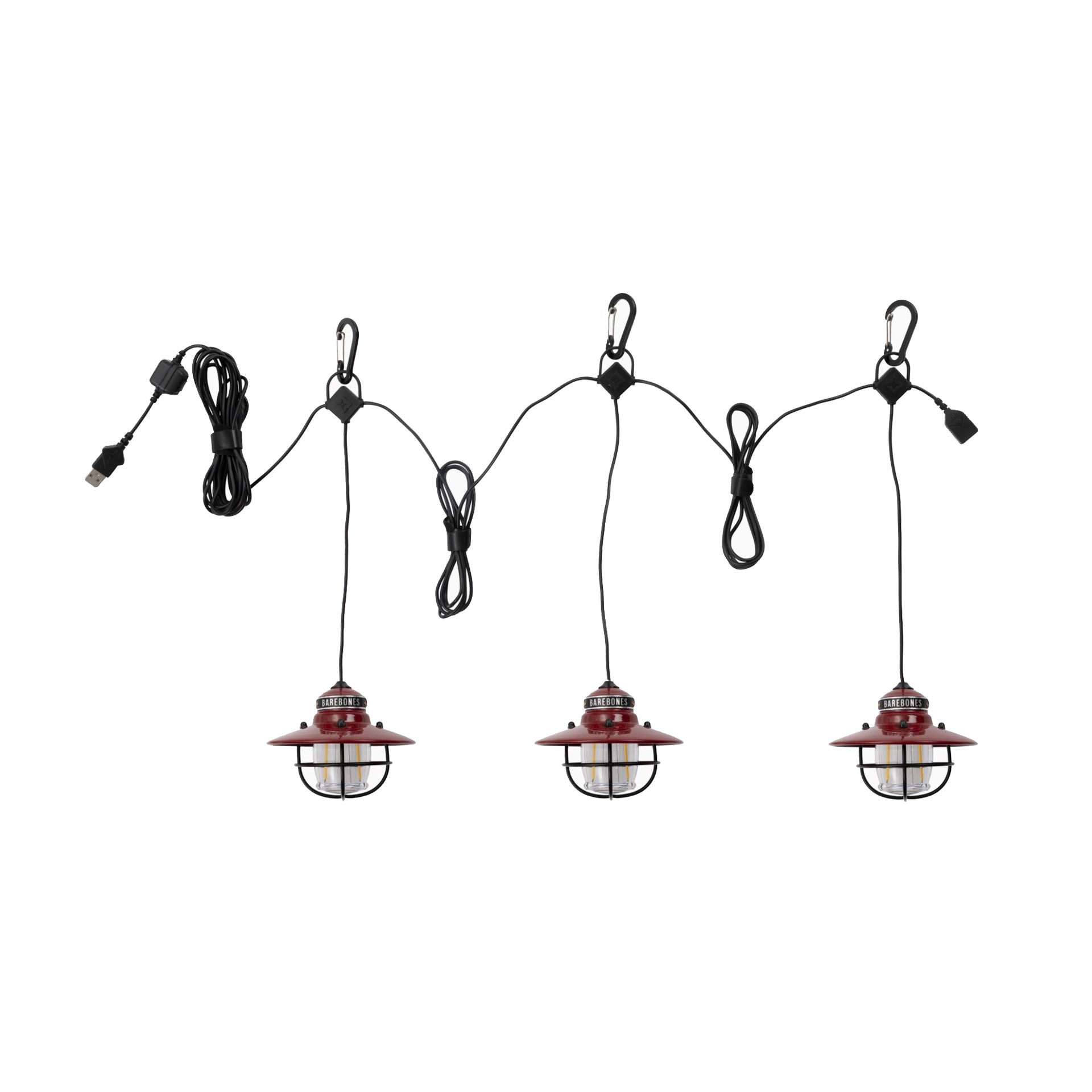 Barebones Edison Pendant String Lights | Uncrate Supply