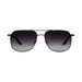 Barton Perreira Javelin Sun Sunglasses - Black Satin / Smolder (AR)