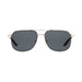 Barton Perreira Javelin Sun Sunglasses - Black Satin / Gold / Noir (AR)