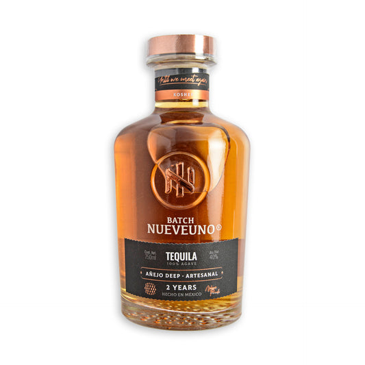 Nueveuno Añejo Deep Organic Kosher Tequila