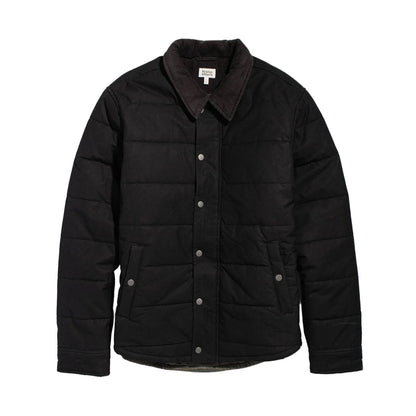Bridge & Burn Holman Quilted Jacket / Black Canvas