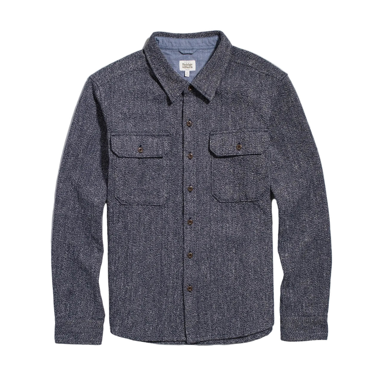 Bridge & Burn Pointer Overshirt / Ocean Marl