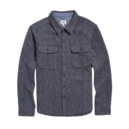 Bridge & Burn Pointer Overshirt / Ocean Marl