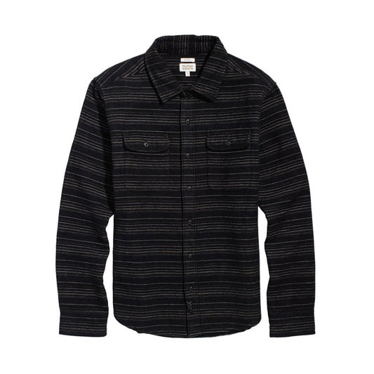 Bridge & Burn Cole Slim Shirt / Raven Stripe Raven Stripe