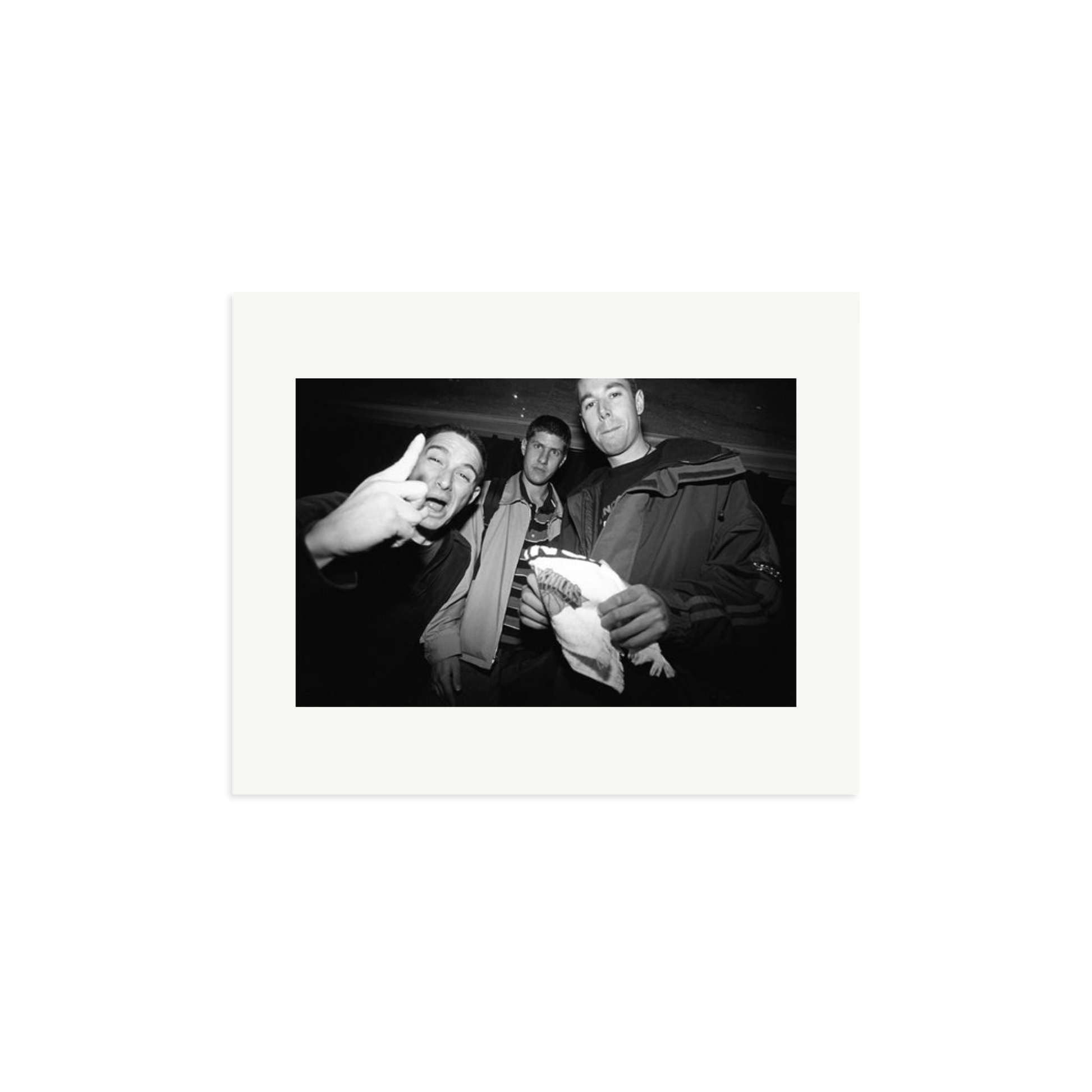 Beastie Boys Backstage Framed Print Print Only Medium