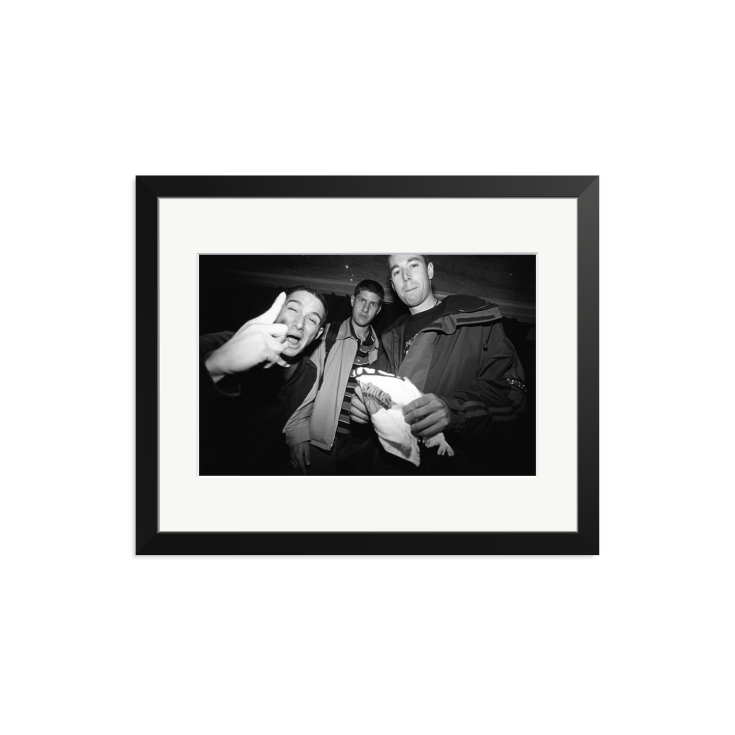 Beastie Boys Backstage Framed Print Black Medium