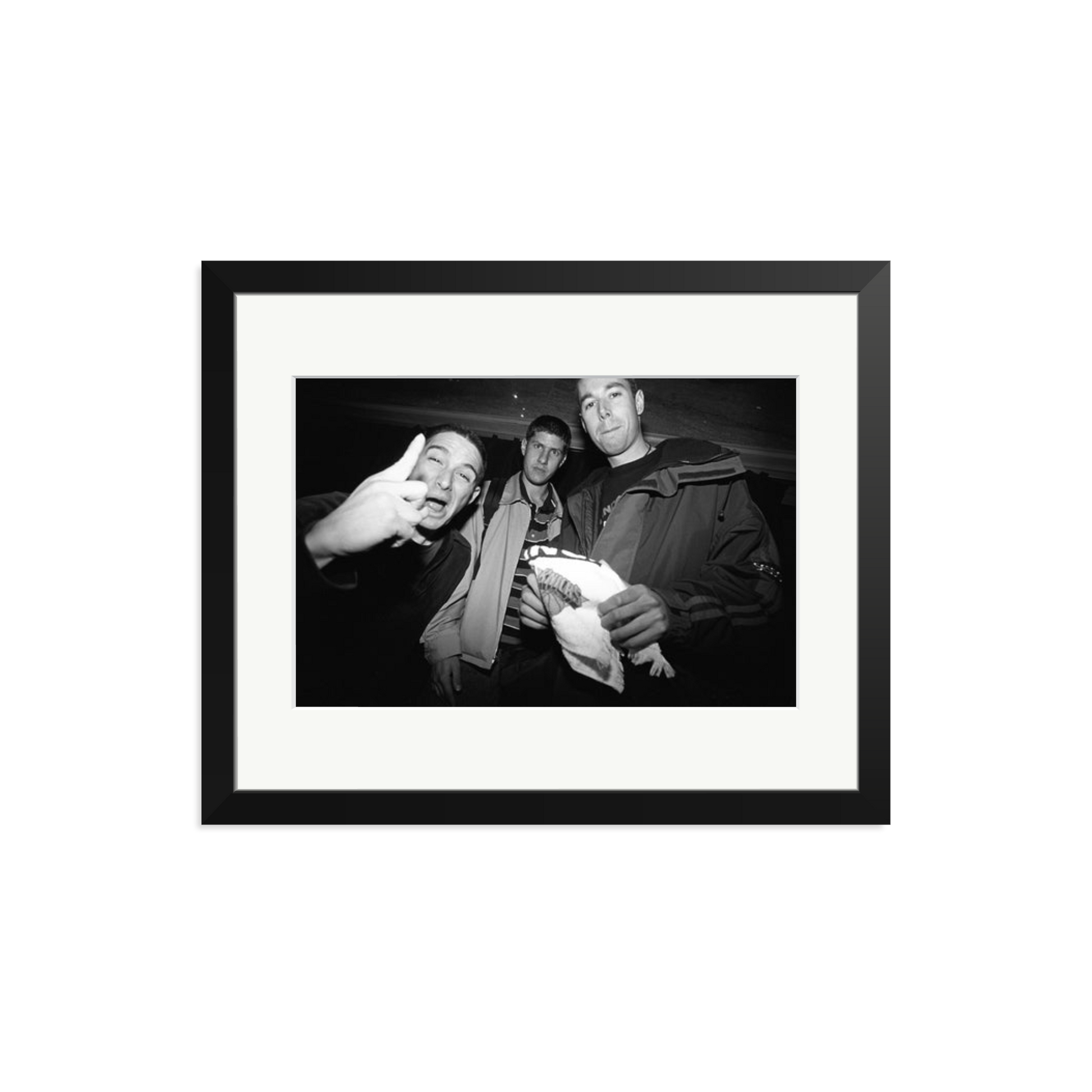 Beastie Boys Backstage Framed Print Black Medium