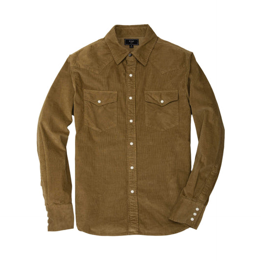 Rivay Bedford Corduroy Western Shirt