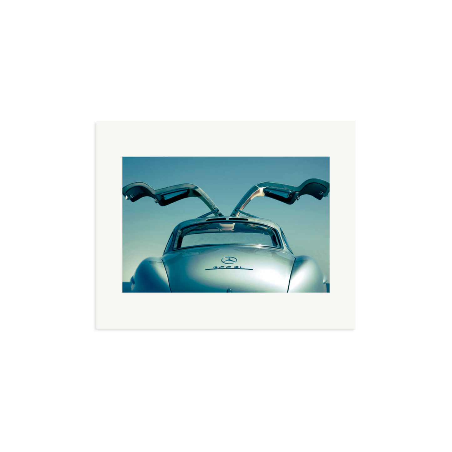 Mercedes Benz 300SL Gullwing Framed Print Print Only Medium
