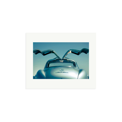 Mercedes Benz 300SL Gullwing Framed Print Print Only Medium