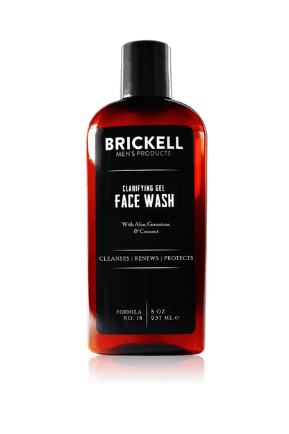 Brickell Clarifying Gel Face Wash 8 oz Scented