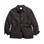 Billy Reid Chambray Chore Jacket - Charcoal
