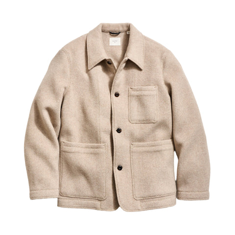 Billy Reid Felted Wool Chore Coat