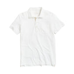 Billy Reid Pique Pensacola Polo - White