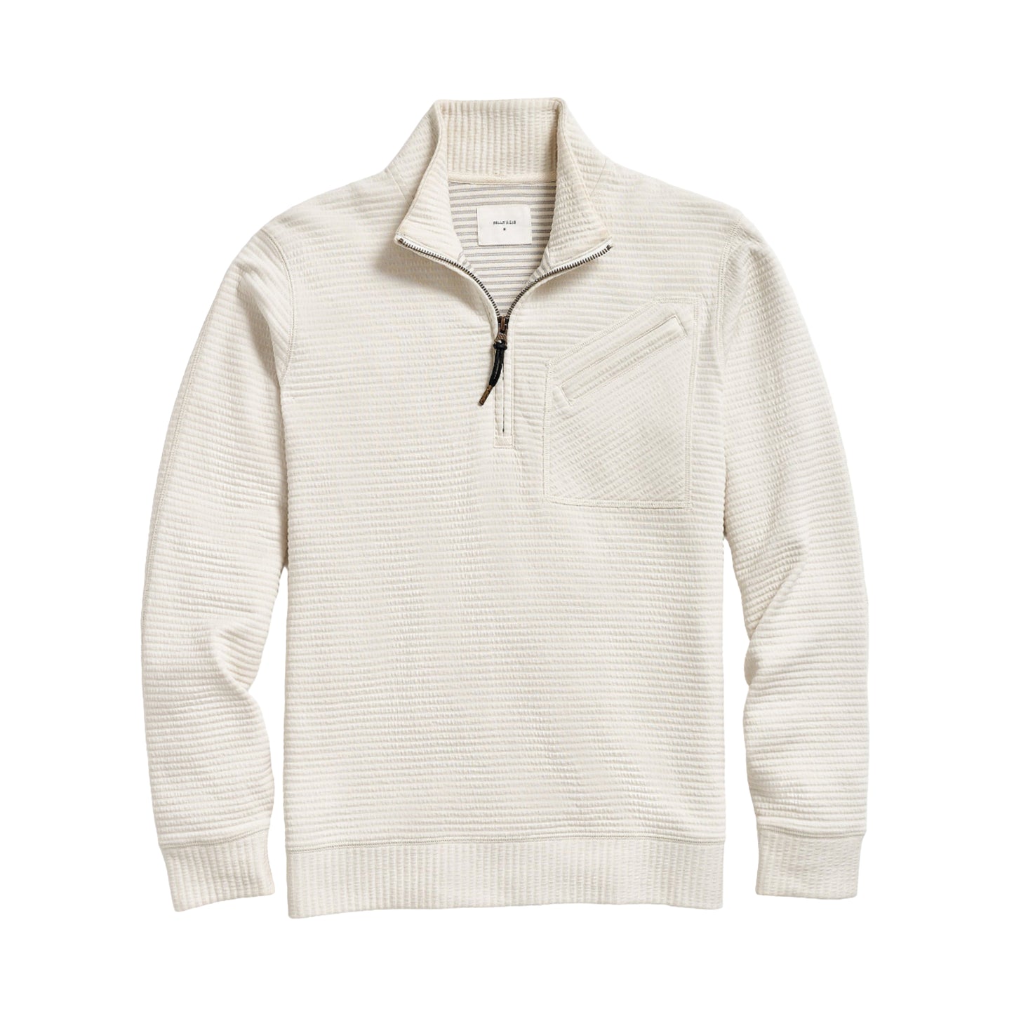 Billy Reid Quilted Half Zip