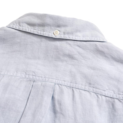 Billy Reid Short Sleeve Linen Tuscumbia Shirt