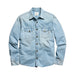 Billy Reid Washed Shoals Denim Shirt - Denim Wash