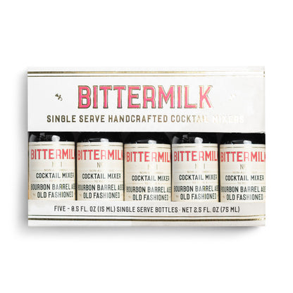 Bittermilch-Einzelportionspackung im altmodischen Stil