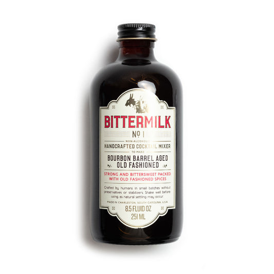 Bittermilk Bourbon Barrel Aged Old Fashioned Mix