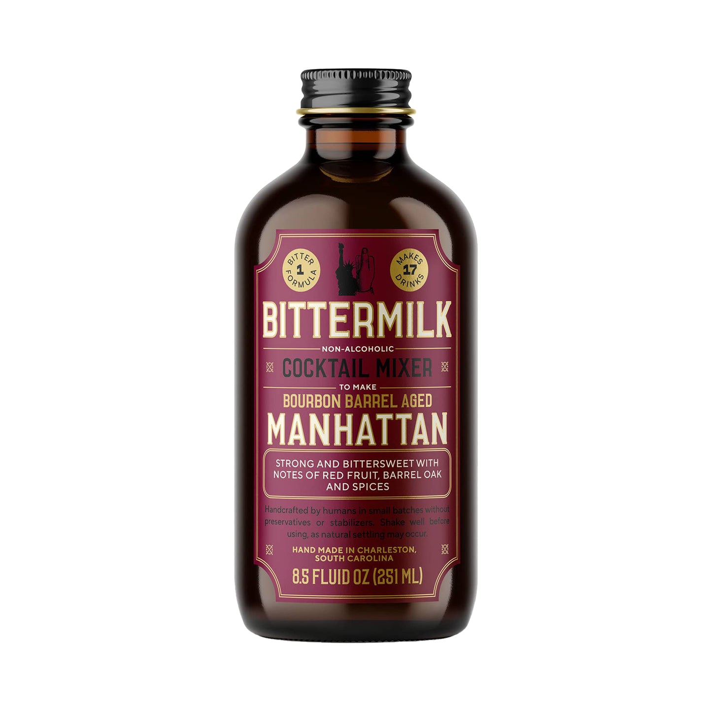 Bittermilk Bourbon Barrel Aged Manhattan