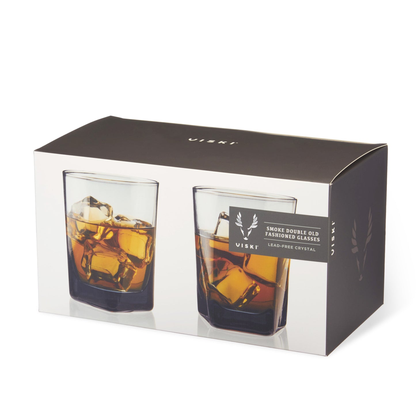 Hexagonal Crystal Double Old Fashioned Glasses