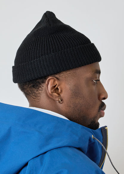 American Trench Merino Cardigan Stitch Beanie