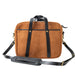 WP Standard Rough-out Woodward Briefcase - Black & Tan