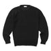 American Trench Shaker Stitch Sweater - black