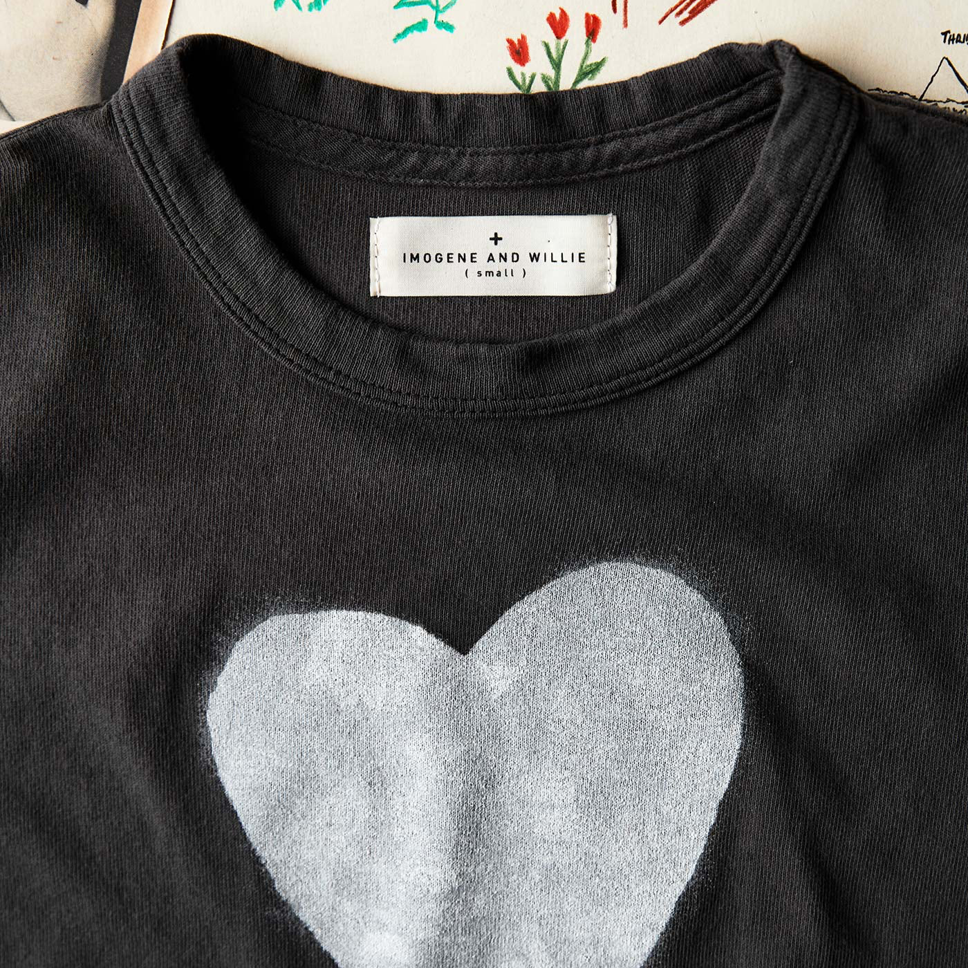 imogene + willie the "heart" tee