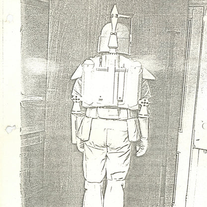 Star Wars Boba Fett Costume Test Print