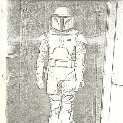 Star Wars Boba Fett Costume Test Print