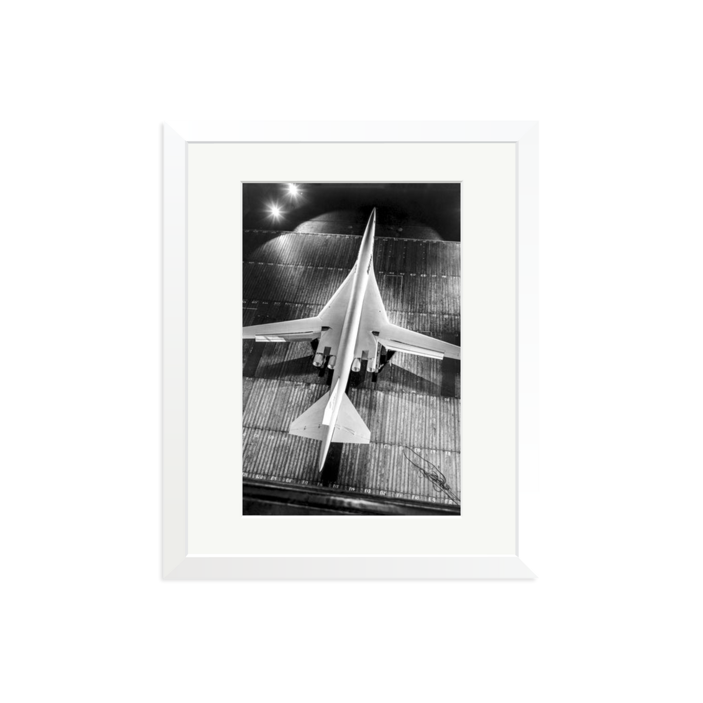 Boeing SST Model Framed Print
