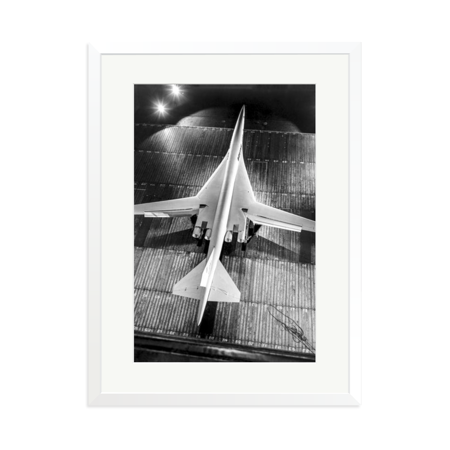 Boeing SST Model Framed Print