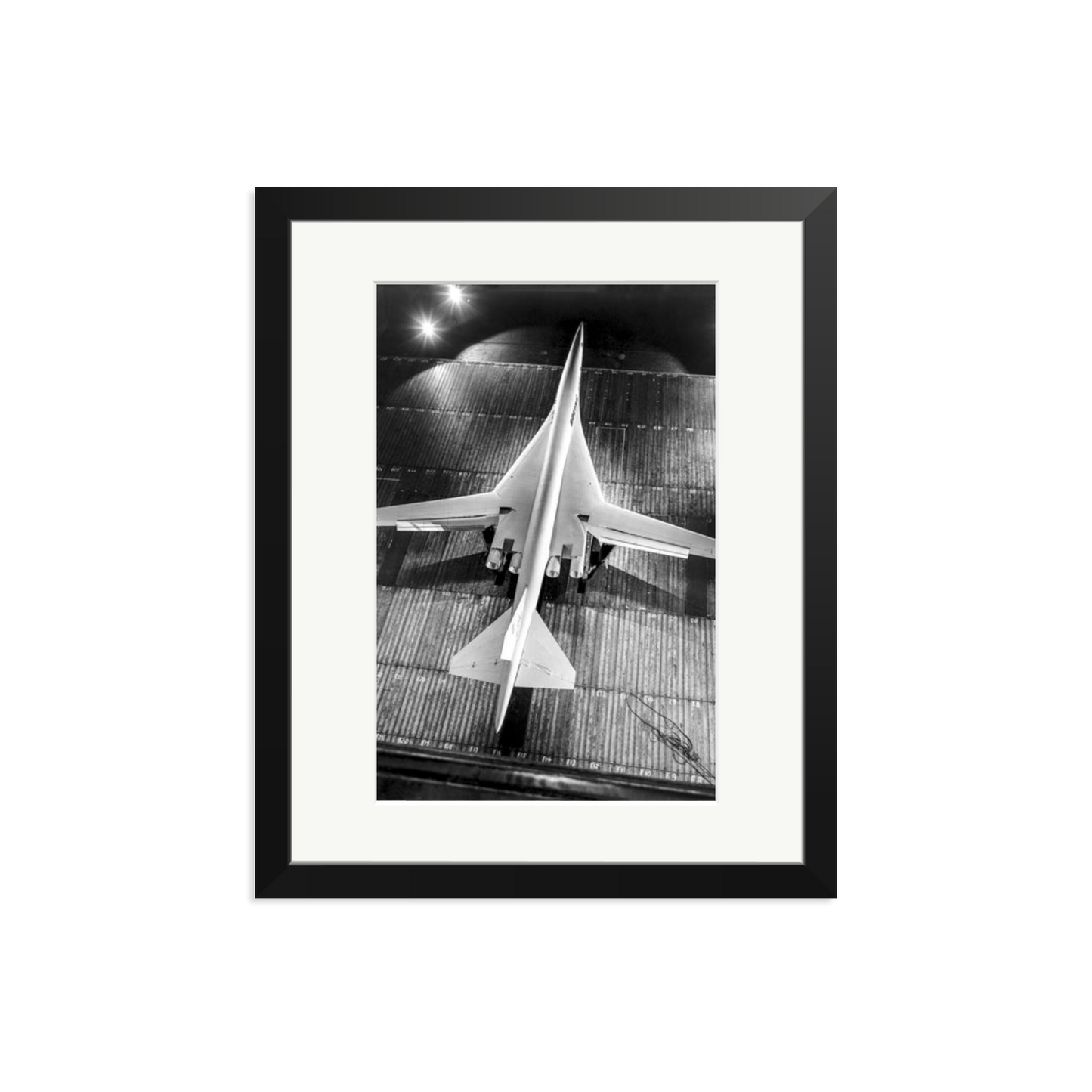 Boeing SST Model Framed Print