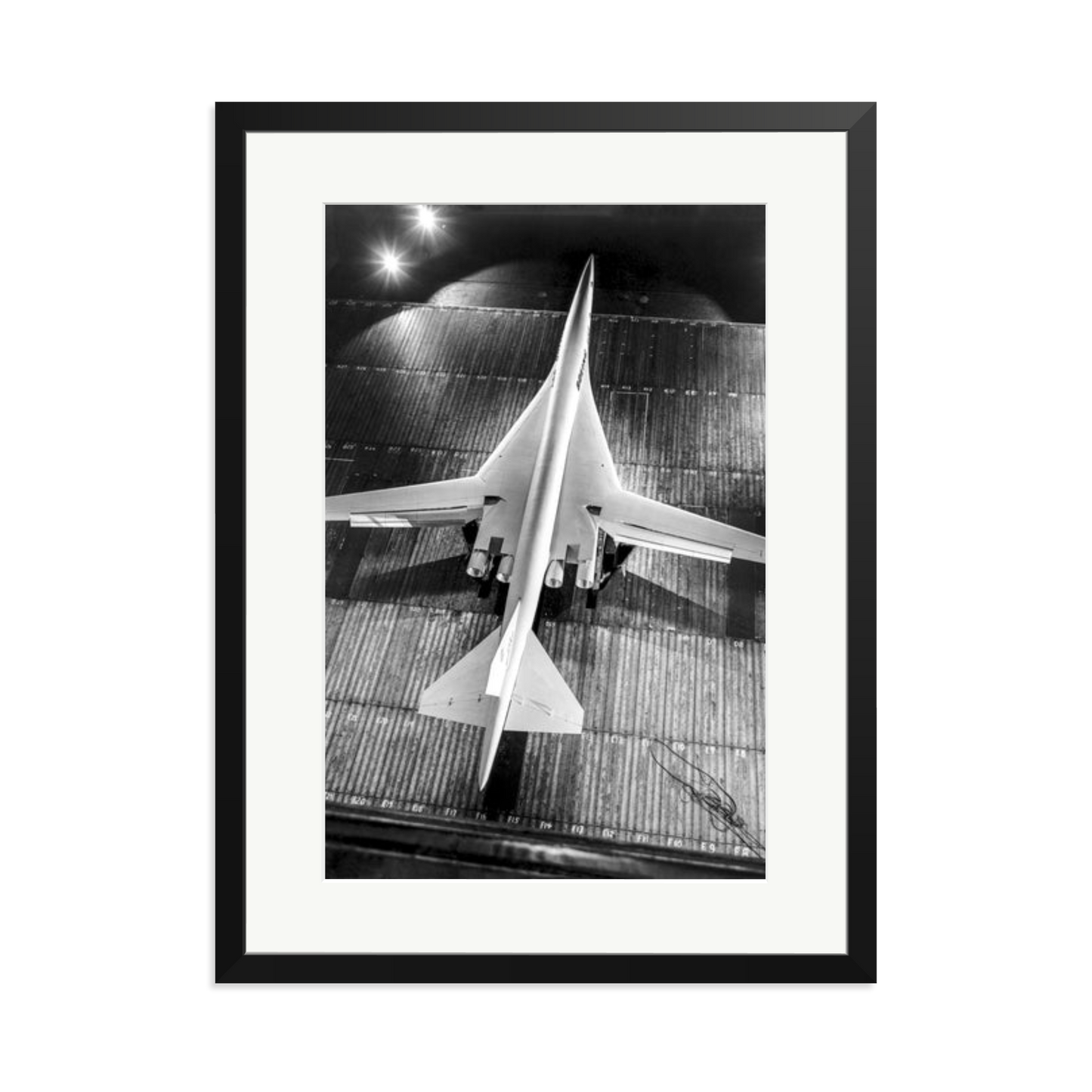 Boeing SST Model Framed Print