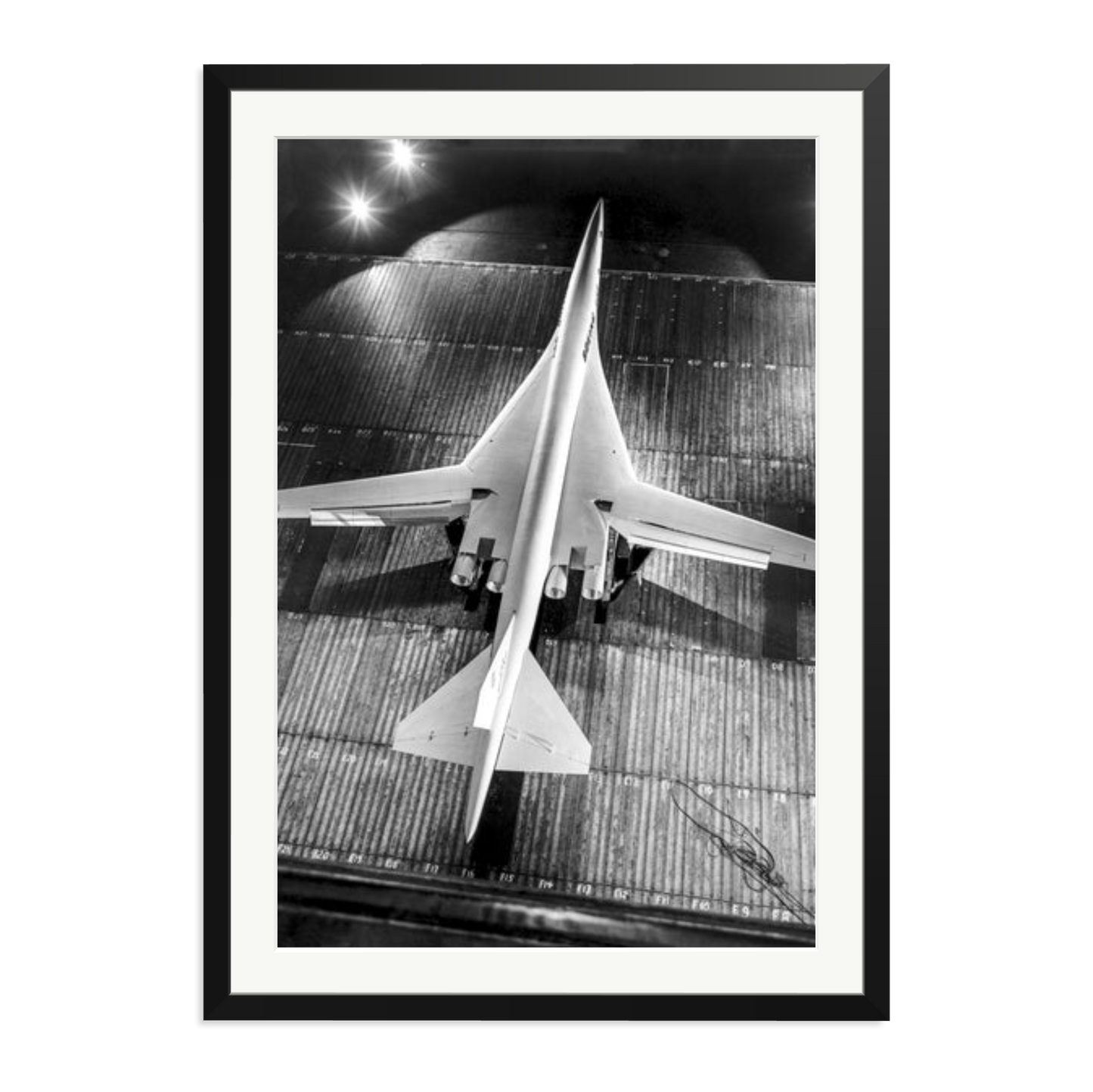 Boeing SST Model Framed Print