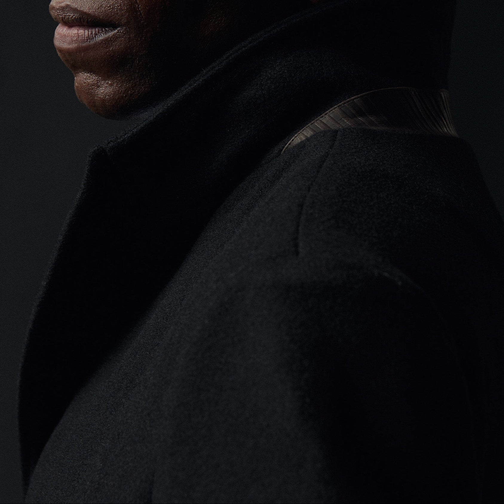 Billy Reid Black Bond Peacoat