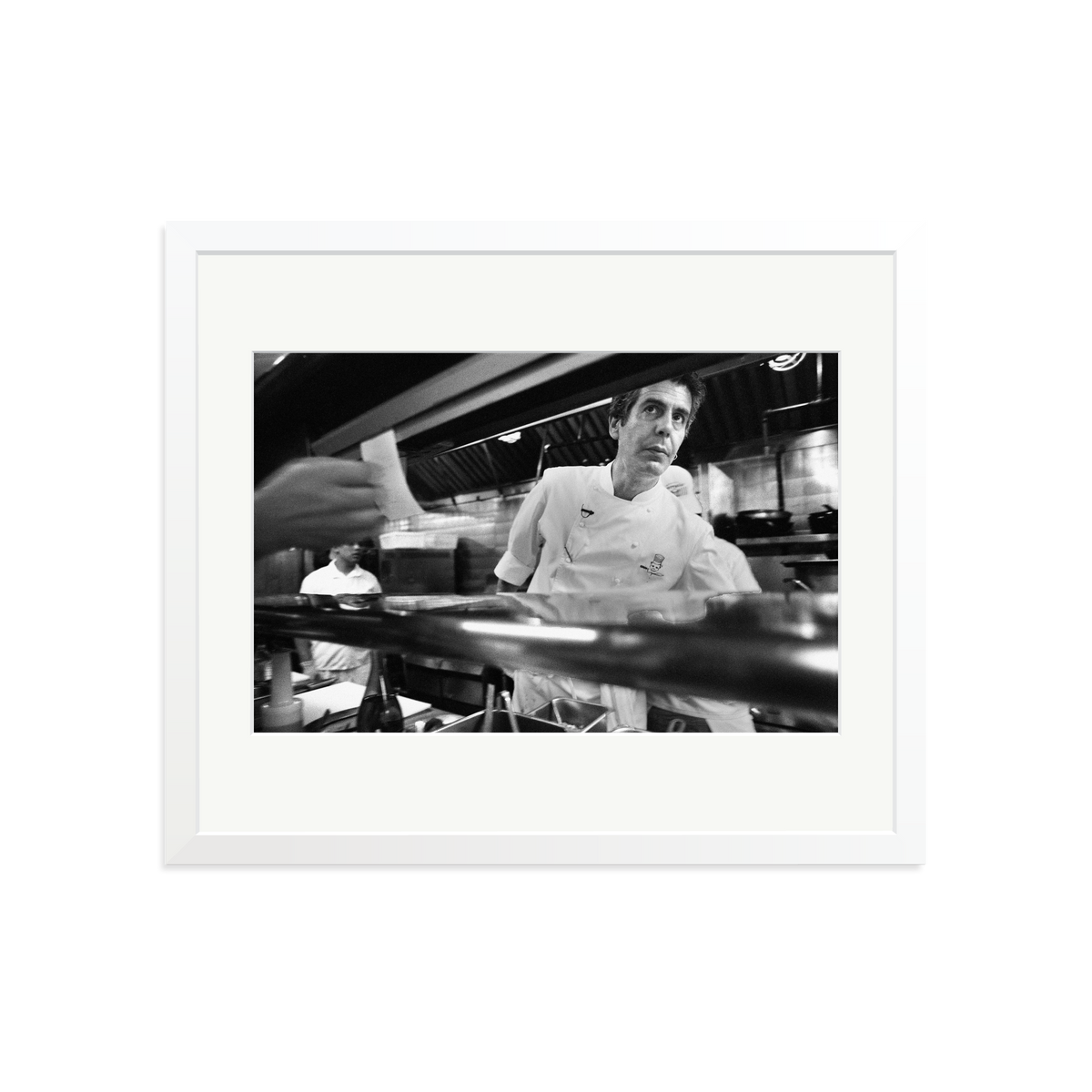 Bourdain, 2001 White Large