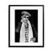 David Bowie New York Framed Print - Black Frame