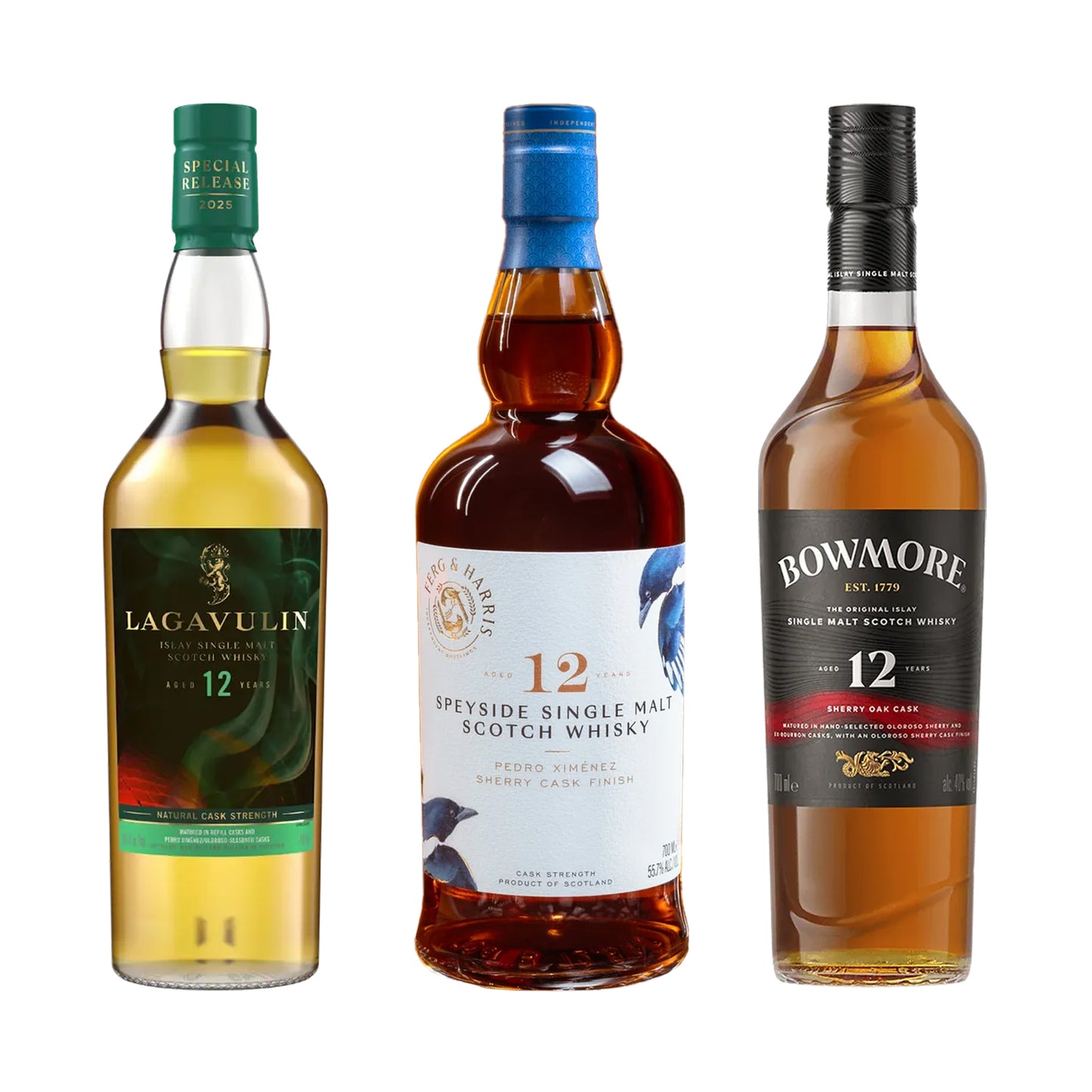 12 Year Scotch Whisky Set