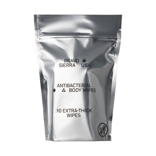 Bravo Sierra Antibacterial Body Wipes