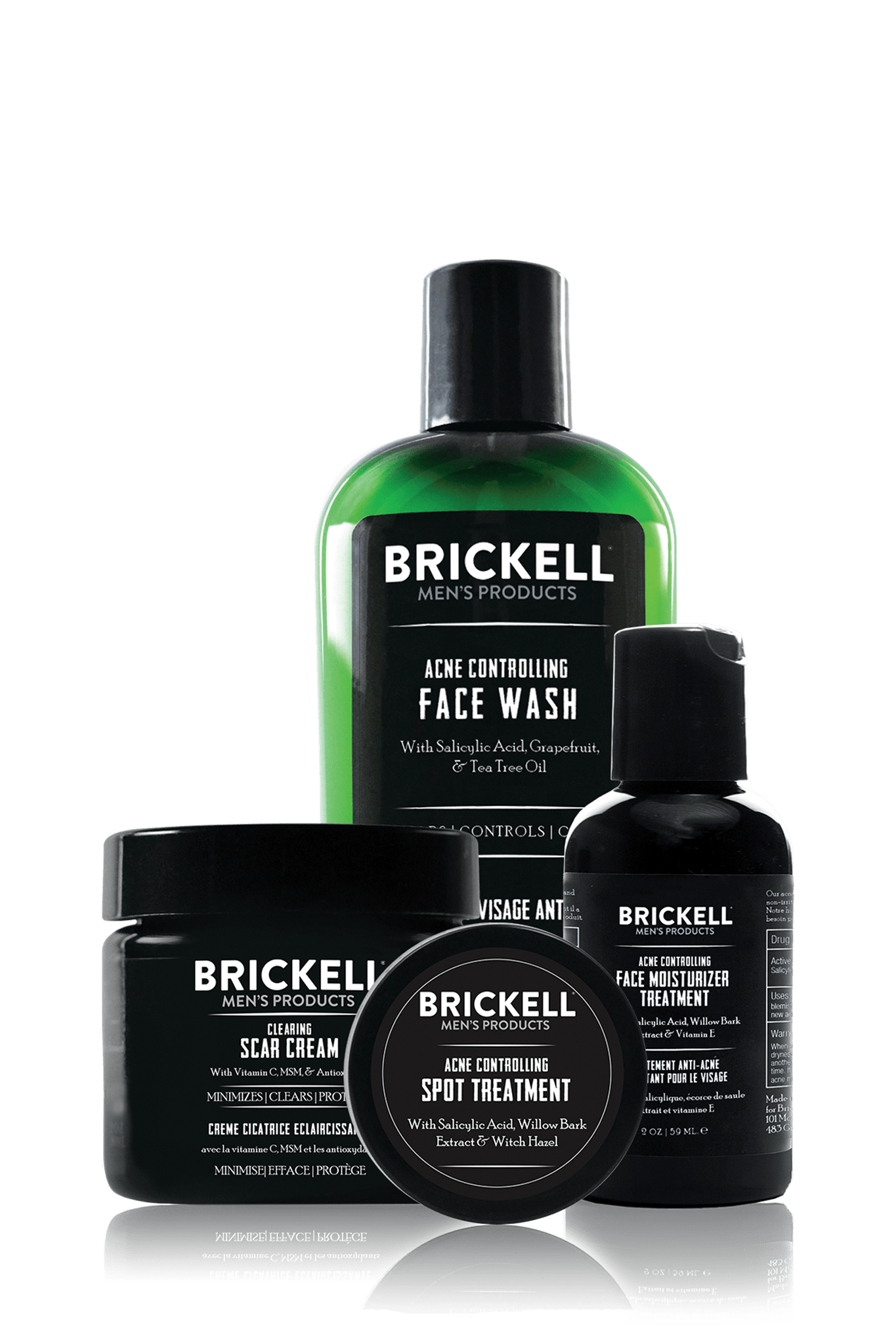 Brickell Acne Controlling System Naturally Scented